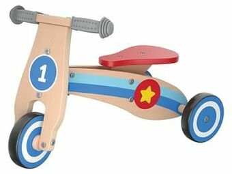 Lidl PLAYTIVE® Houten loopfiets, hobbelpaard of loopwagentje (fietsje) aanbieding