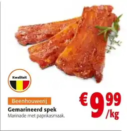 Colruyt Gemarineerd spek aanbieding