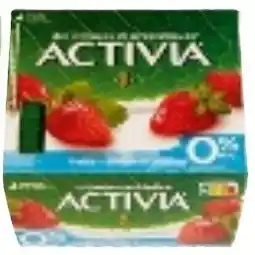 Colruyt Danone Activia 0% V.G Aardbei aanbieding