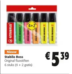 Colruyt Stabilo Boss Original fluostiften aanbieding
