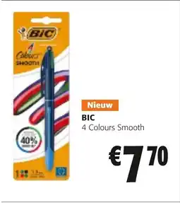 Colruyt BIC 4 Colours Smooth aanbieding