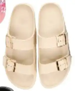 Colruyt Slippers Licht beige aanbieding