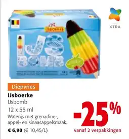 Colruyt Diepvries IJsboerke IJsbomb aanbieding