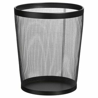 Kwantum Afvalbak Mesh Zwart aanbieding
