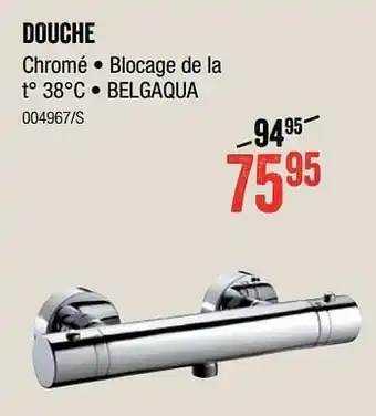 Mitigeurs thermostatiques gange douche