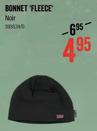 Bonnet fleece
