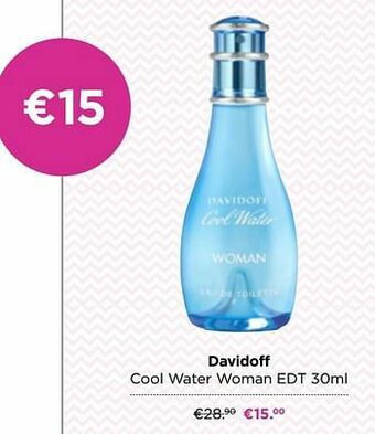ICI PARIS XL Davidoff cool water woman edt aanbieding
