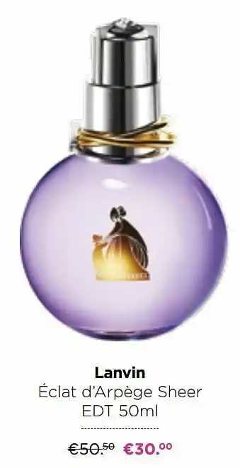 Lanvin éclat d’arpège sheer edt