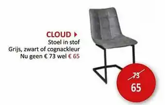 Weba Cloud stoel aanbieding