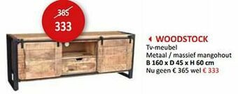 Woodstock tv-meubel
