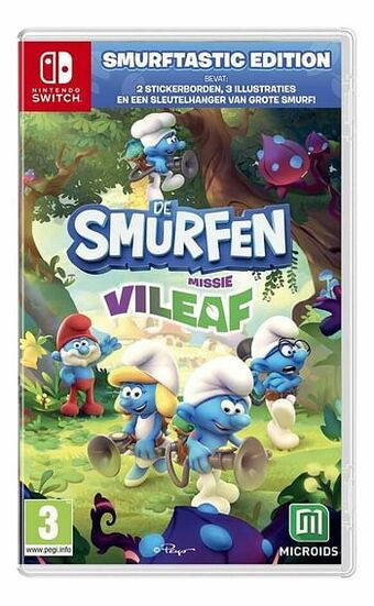 Dreamland Nintendo Switch De Smurfen: Mission Vileaf - Smurftastische Editie NL aanbieding