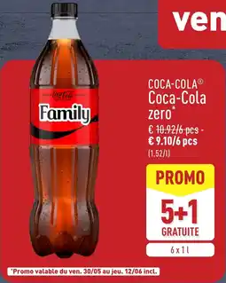 ALDI Coca Cola zero aanbieding