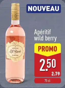 ALDI Apéritif wild berry aanbieding