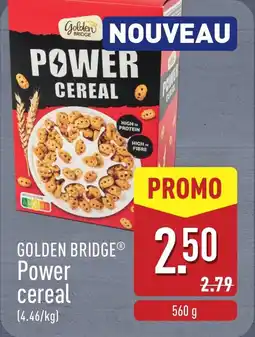 ALDI Golden bridge power cereal aanbieding