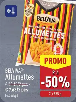 ALDI Belviva Allumettes aanbieding