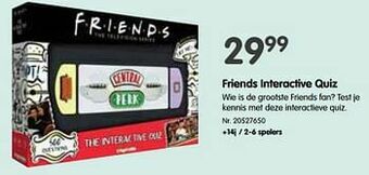 Fun Friends interactive quiz aanbieding