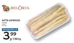 Belorta witte asperges