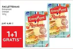 Raclettekaas Entremont sneetjes