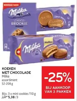 Alvo Koeken met chocolade aanbieding