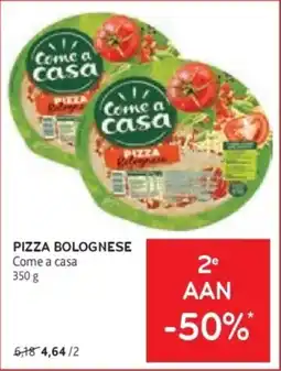 Alvo Pizza bolognese aanbieding