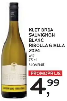 Alvo Klet brda sauvignon blanc ribolla gialla 2024 aanbieding
