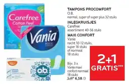 Alvo Tampons procomfort, inlegkruisjes en maxi confort aanbieding