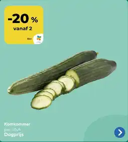 Bio Planet Komkommer aanbieding