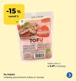 Bio Planet De Hobbit tofoe natuur aanbieding
