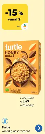 Bio Planet Turtle Honey Balls aanbieding