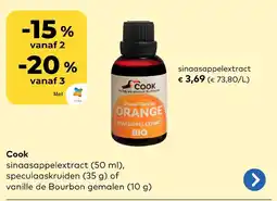 Bio Planet Cook sinaasappelextract aanbieding