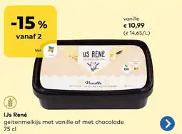Bio Planet IJs René Vanille aanbieding