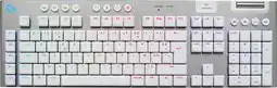 Coolblue Logitech G915 X Lightspeed Clavier Gamer Sans Fil Blanc AZERTY aanbieding