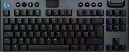 Coolblue Logitech G915 X Lightspeed TKL Clavier Gamer Sans Fil Noir AZERTY aanbieding