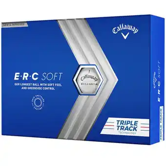 Decathlon Callaway ERC Soft Triple Track Golfbal 12 Pack aanbieding