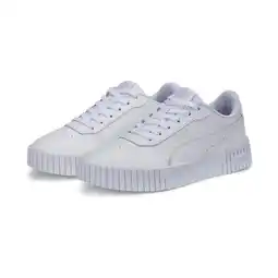 Decathlon Carina 2.0 sneakers voor jongeren PUMA White Silver Gray aanbieding