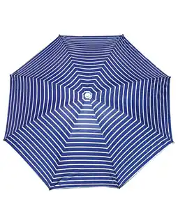 Decathlon STRANDPARASOL MET ZONWERING UPF50+ 180CM aanbieding