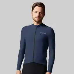 Decathlon Warm Fietsshirt Heren Lange Mouwen Wielershirt Wielerkleding Wielrenshirt aanbieding