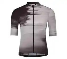 Decathlon SHIMANO S-PHYRE FLASH Korte Mouwen Jersey S24, Aqua/Grijs aanbieding