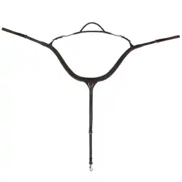 Decathlon Jachtcollier voor paard met handvat QHP aanbieding