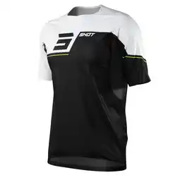 Decathlon Shirt met Korte Mouwen Shot Revolt Zwart/Wit Kind aanbieding