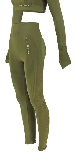 Decathlon Sport Legging Army Green aanbieding