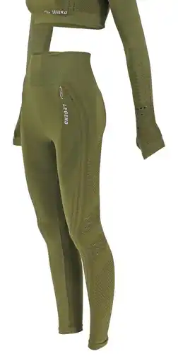 Decathlon Sport Legging Army Green aanbieding