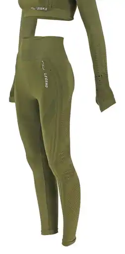 Decathlon Sport Legging Army Green aanbieding