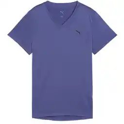 Decathlon V-hals damesshirt Puma Tad Essential aanbieding