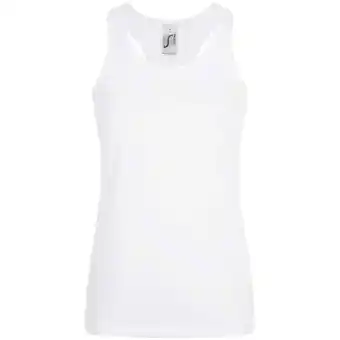 Decathlon Dames Justin Tanktop (Wit) aanbieding