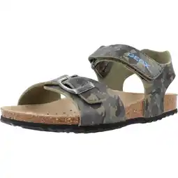 Decathlon Sandalen Geox Model J Ghita Boy Kleur Groen aanbieding