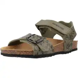 Decathlon Sandalen Geox Model J Ghita Boy Kleur Groen aanbieding