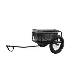 Decathlon Fietskar, surftrailer, speciale strandpeddeltrailer - dikke fietswielen aanbieding