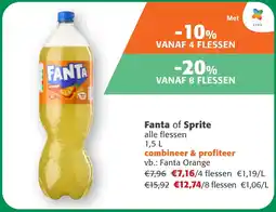 Comarkt Fanta of Sprite aanbieding