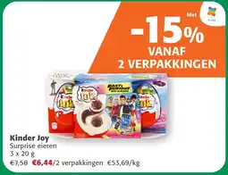 Comarkt Kinder Joy Surprise eieren aanbieding